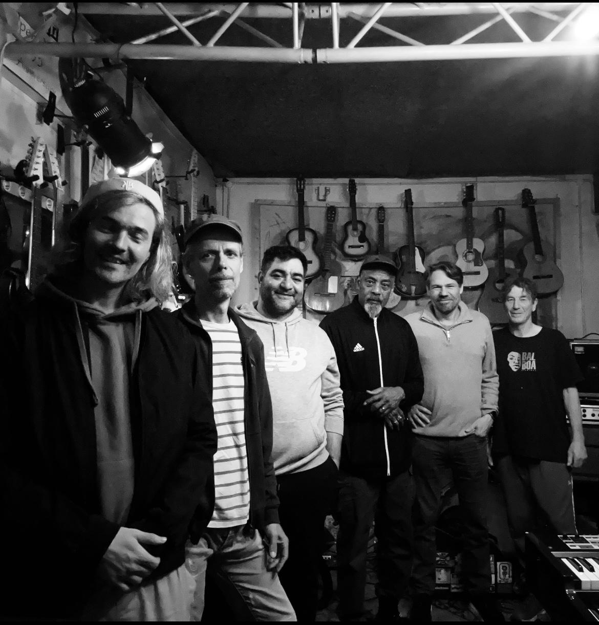 Balboa, live afrofunk band from Eindhoven, in rehearsal